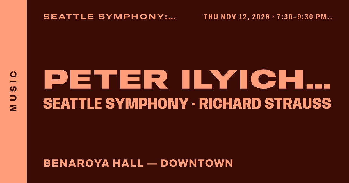 Seattle Symphony: Tchaikovsky's First Piano Concerto