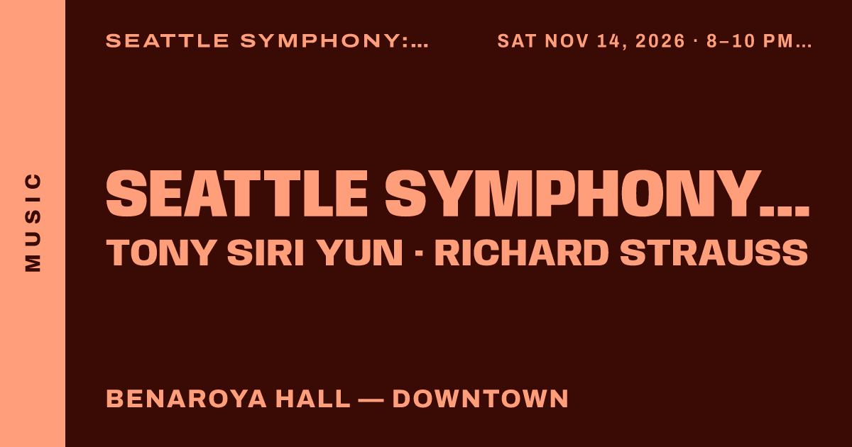 Seattle Symphony: Tchaikovsky's First Piano & Zarathustra
