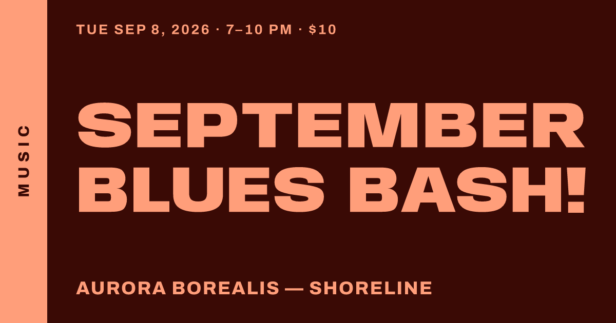 September Blues Bash!