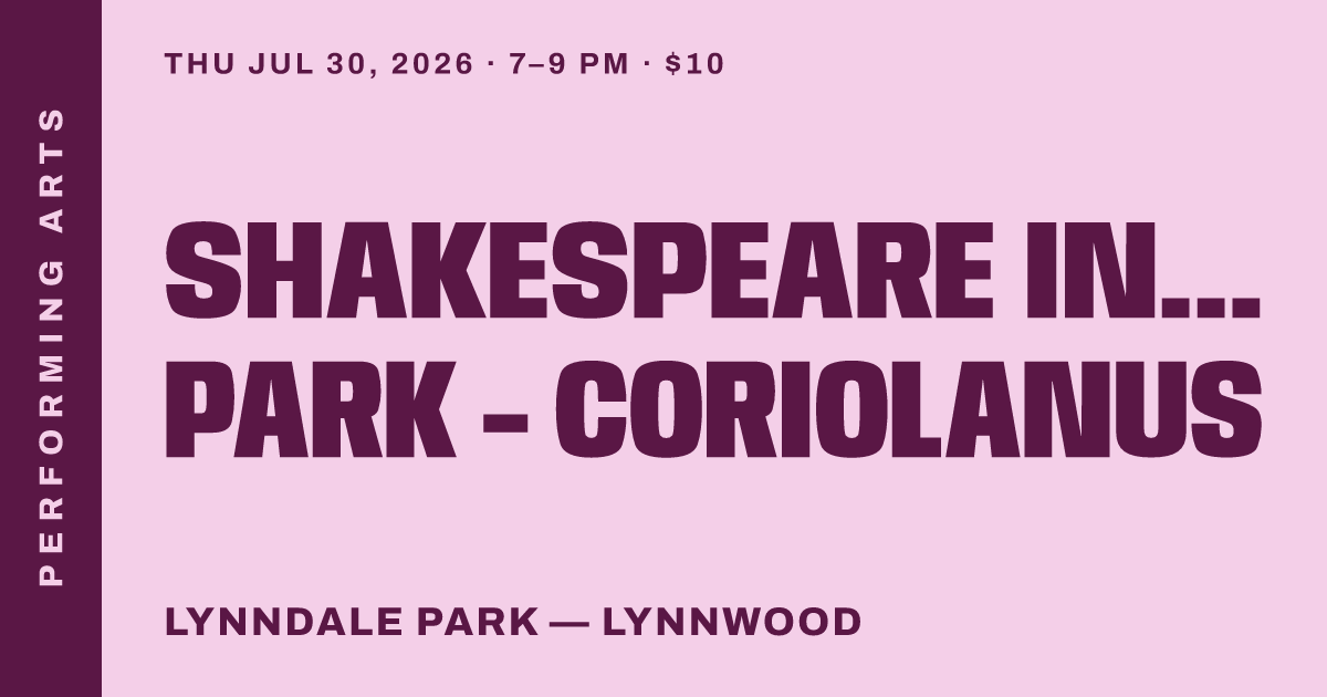 Shakespeare in the Park - Coriolanus