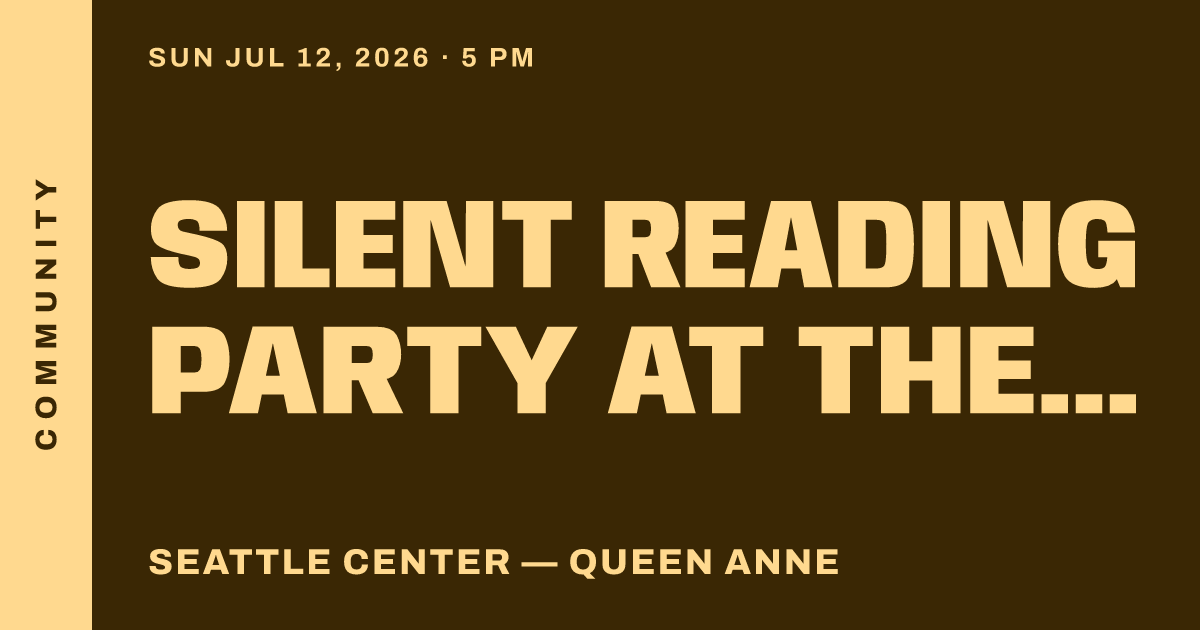 Silent Reading Party at the Mural