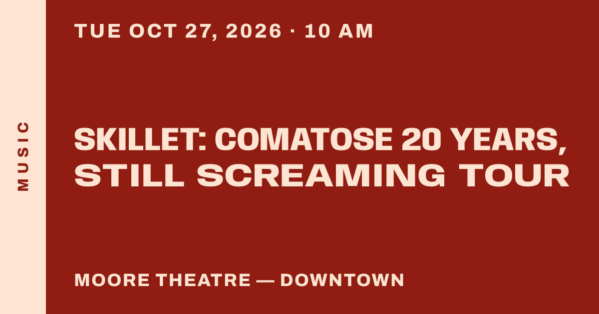 Skillet: Comatose 20 Years, Still Screaming Tour