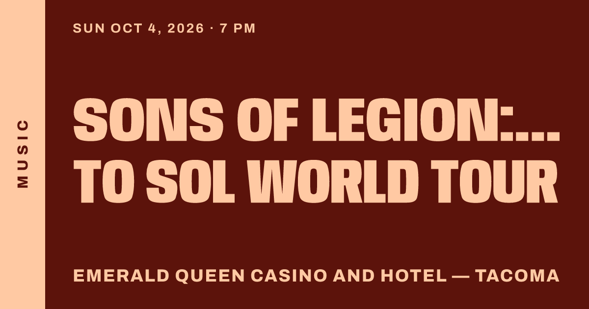 Sons of Legion: Soul to Sol World Tour