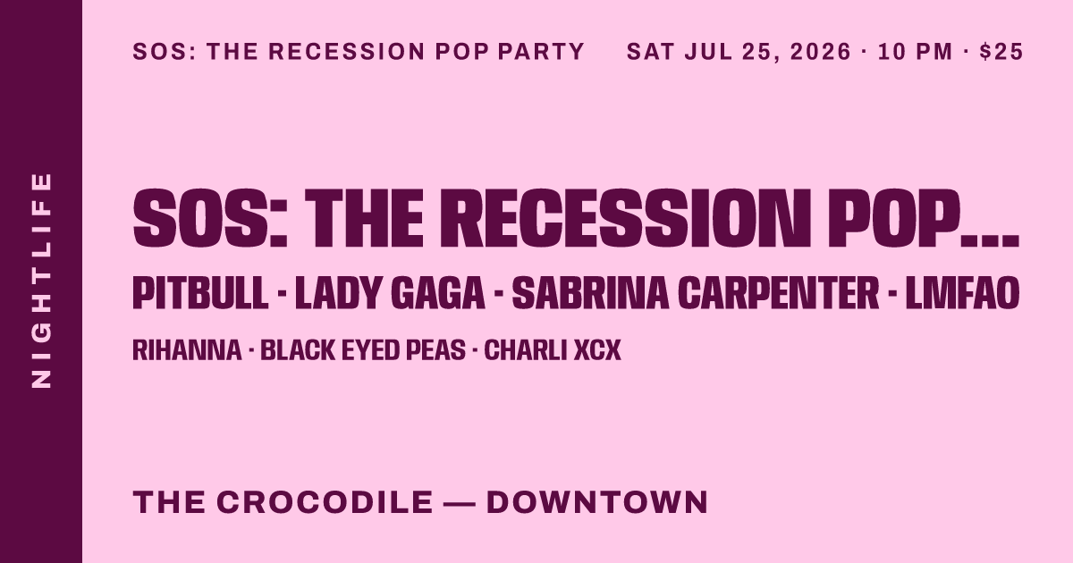 SOS: The Recession Pop Party