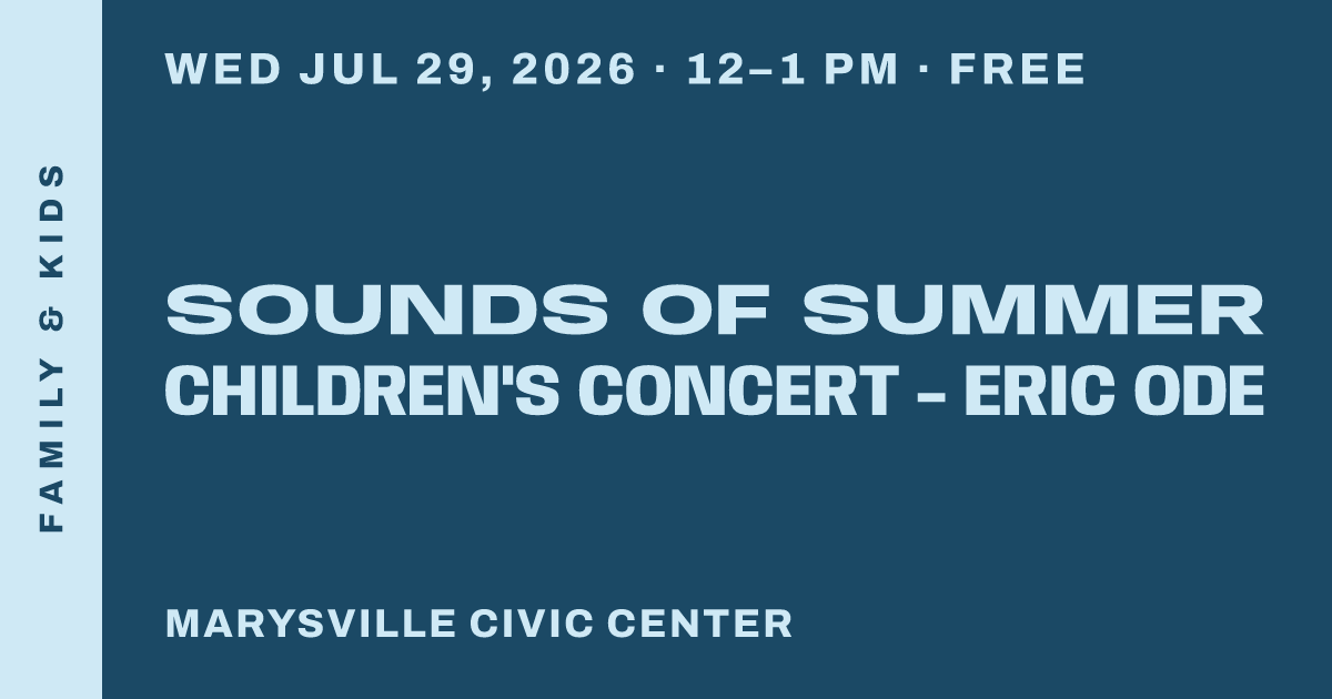 Sounds of Summer Children's Concert - Eric Ode