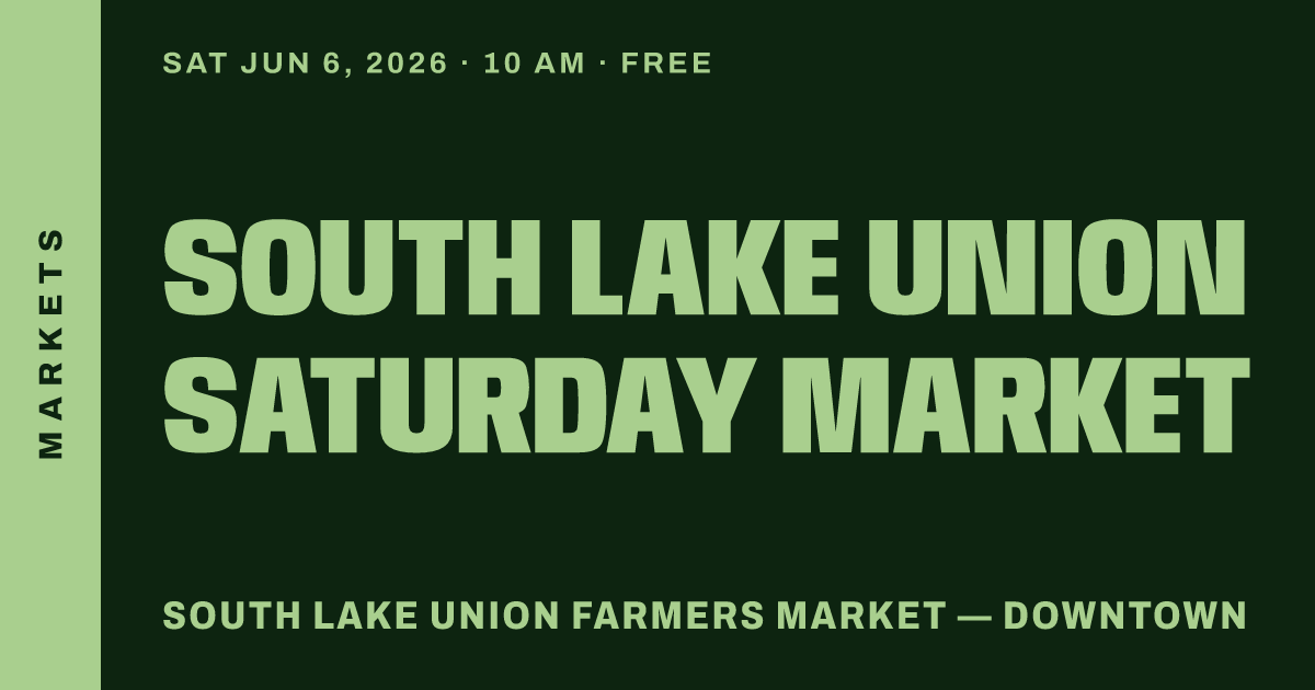 South Lake Union Saturday Market