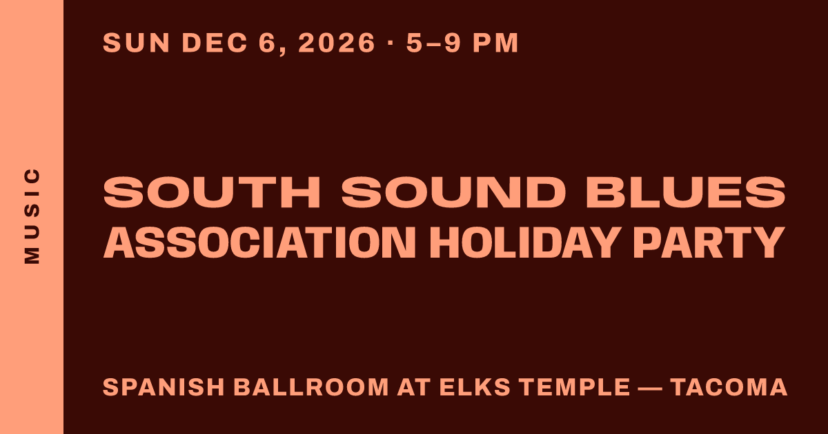South Sound Blues Association Holiday Party