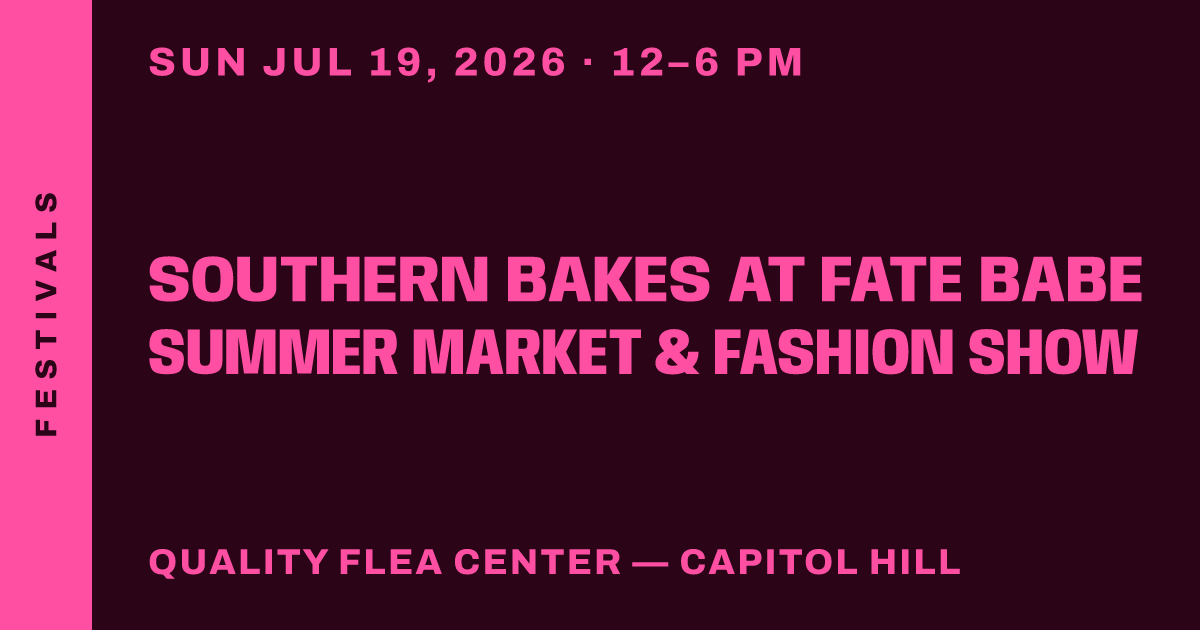 Southern Bakes at Fate Babe Summer Market & Fashion Show