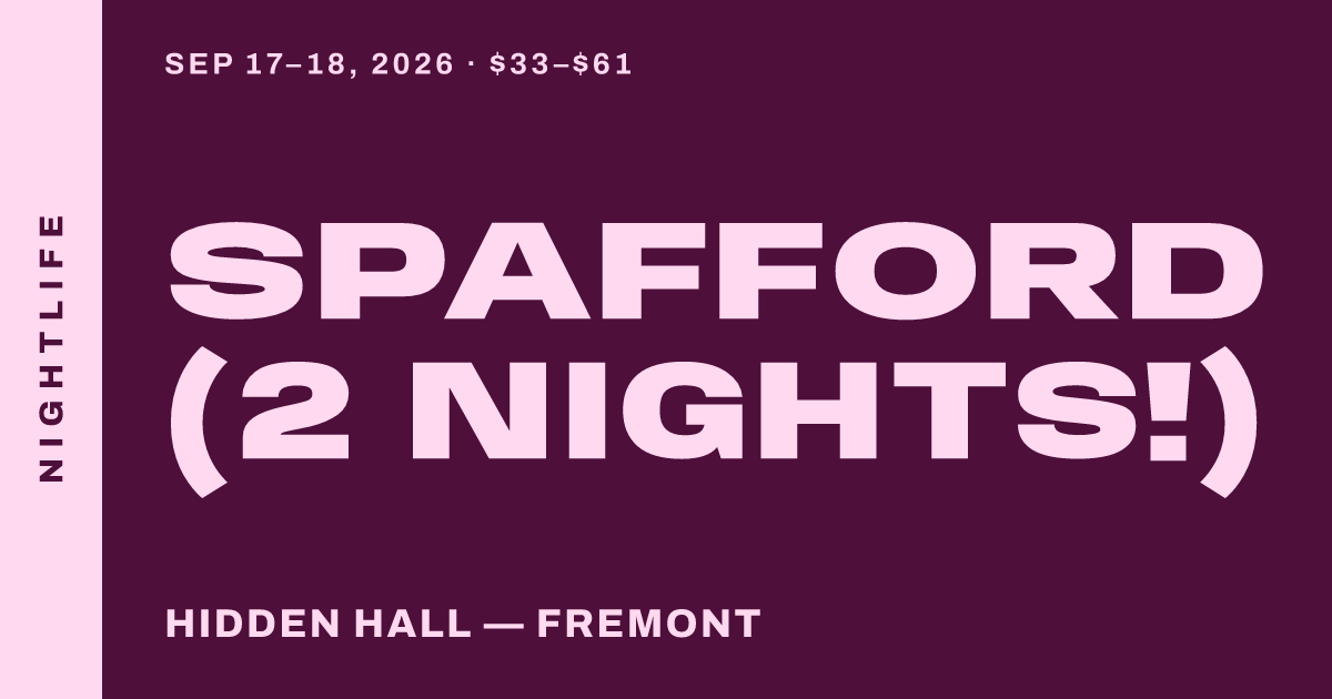 SPAFFORD (2 nights!)