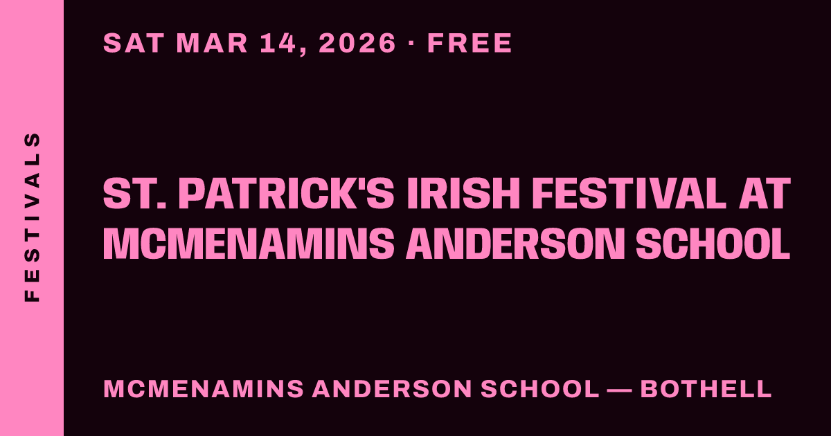 St. Patrick's Irish Festival at McMenamins Anderson School