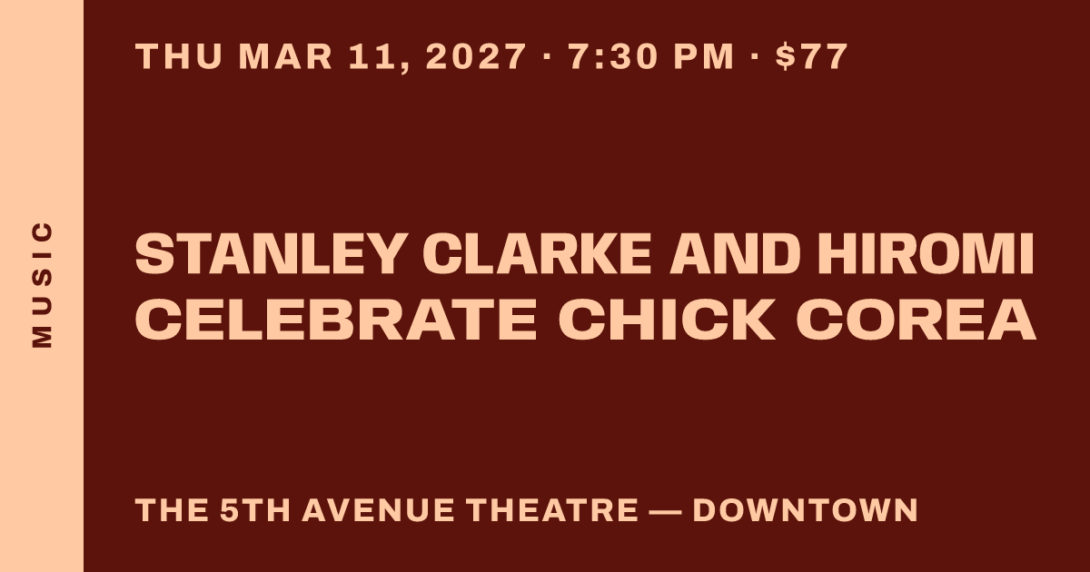 Stanley Clarke and Hiromi Celebrate Chick Corea