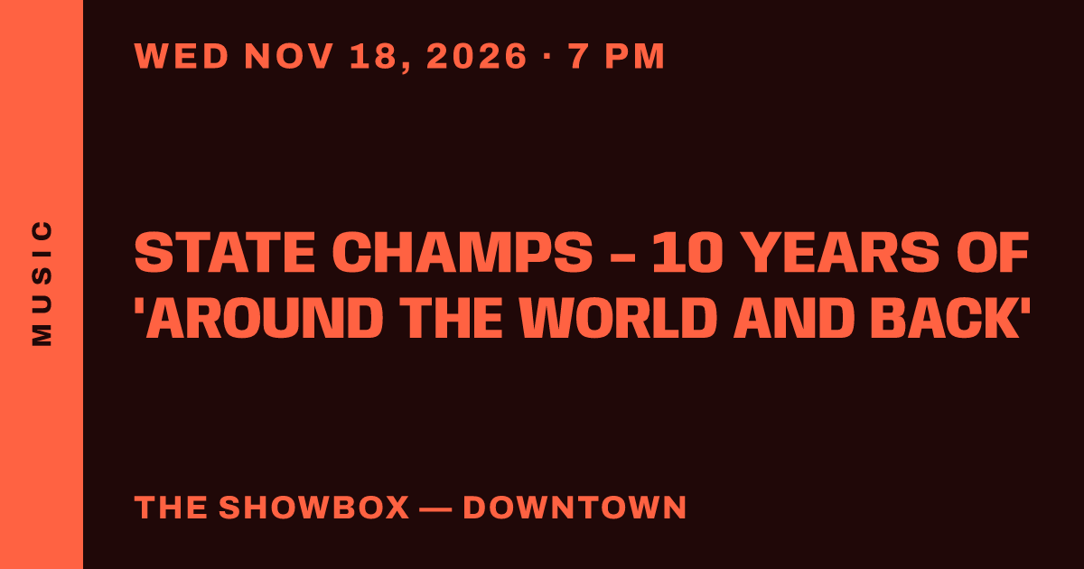 State Champs - 10 Years of 'Around the World and Back'