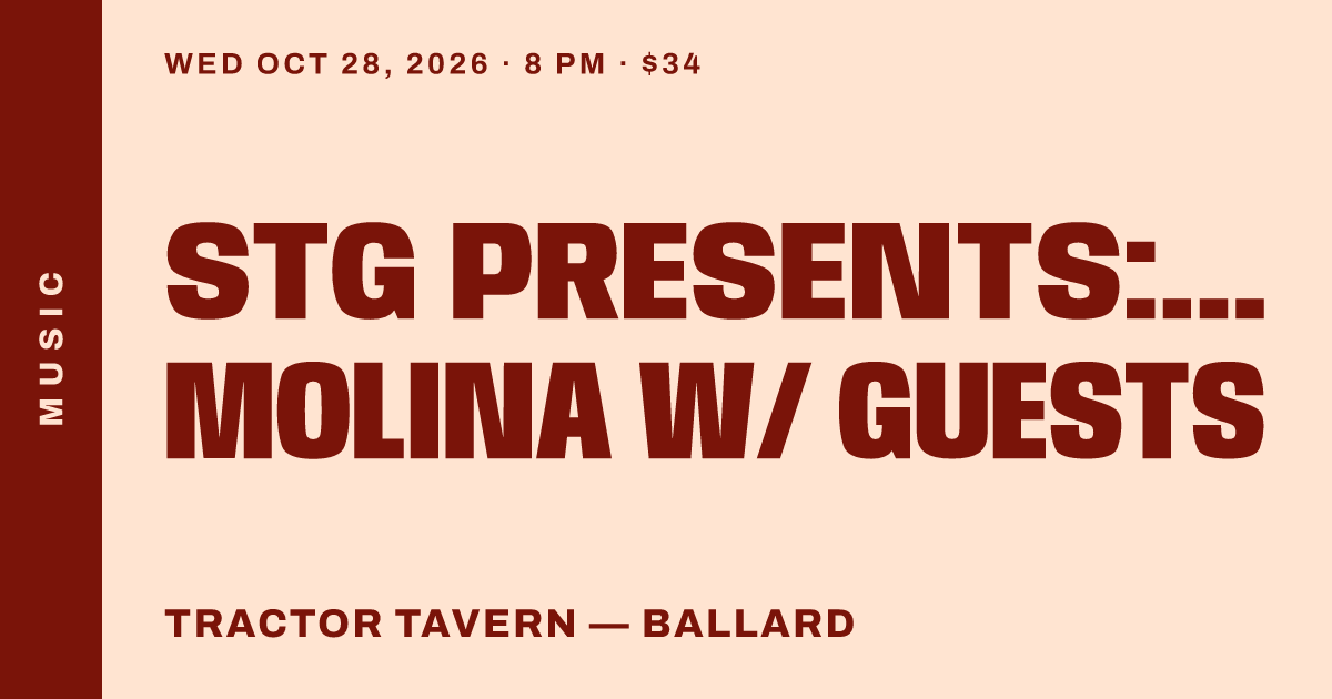 STG Presents: Juana Molina w/ guests