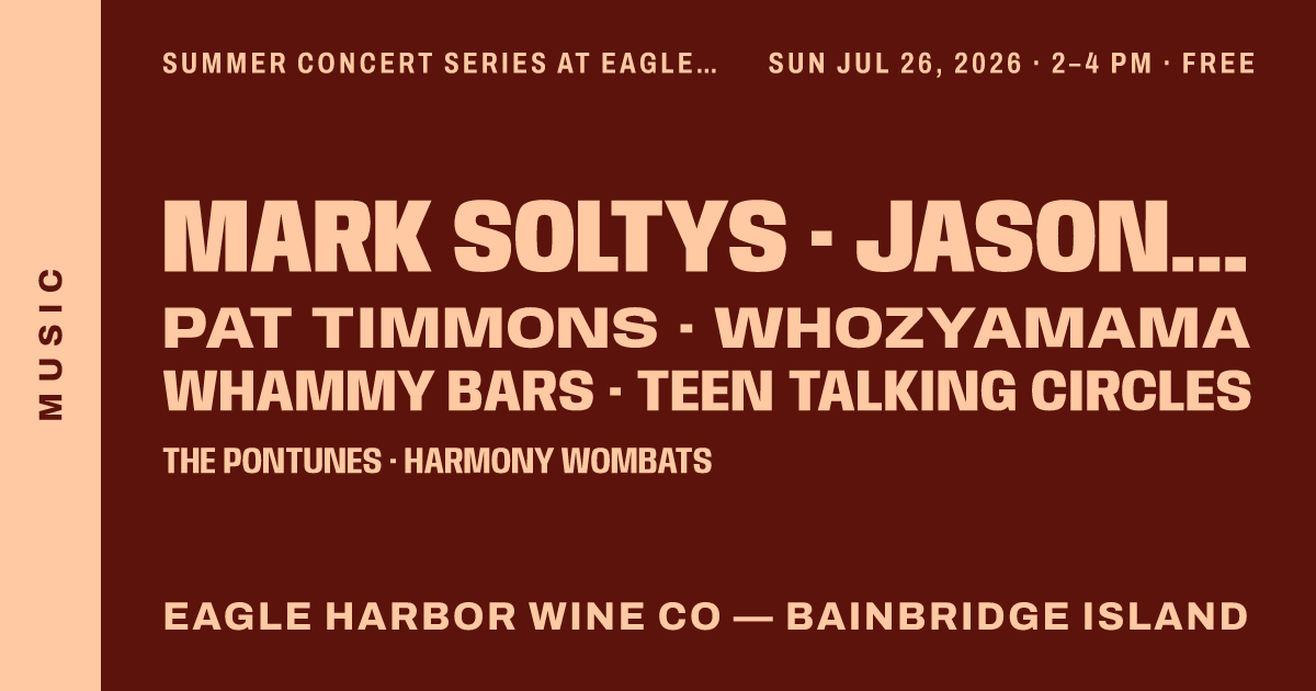 Summer Concert Series at Eagle Harbor Wine Co