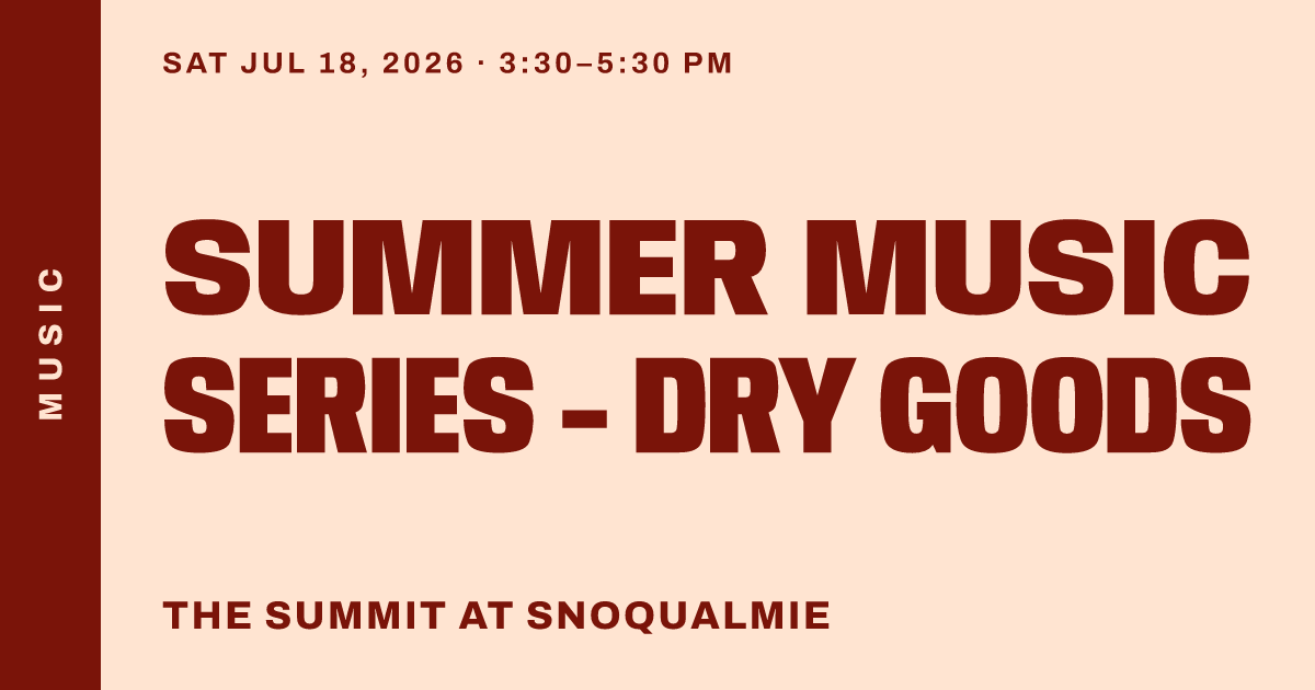 Summer Music Series - Dry Goods