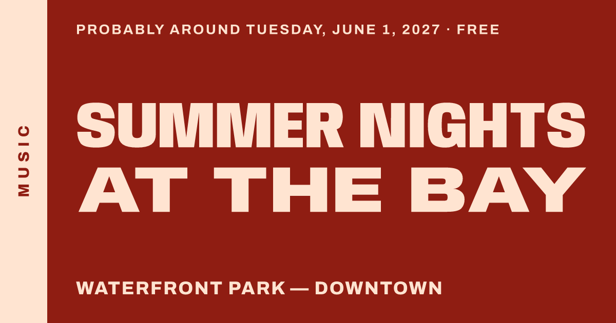Summer Nights at the Bay