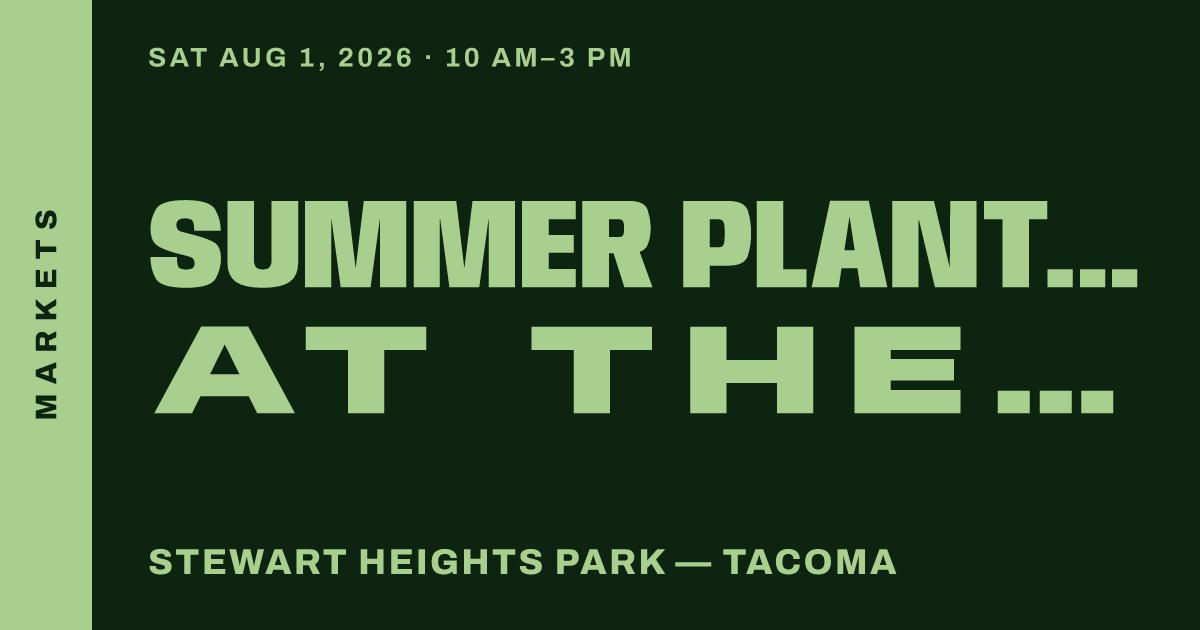 Summer Plant Sales at the Conservatory