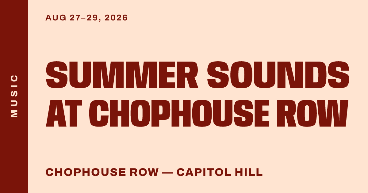 Summer Sounds at Chophouse Row