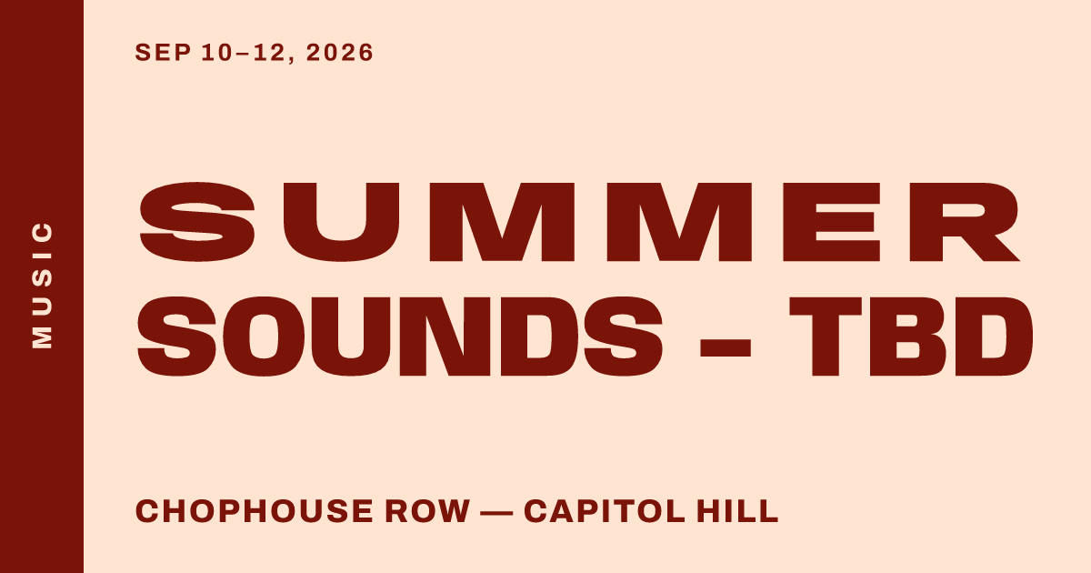 Summer Sounds - TBD