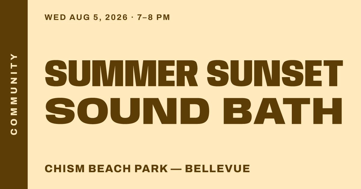 Summer Sunset Sound Bath