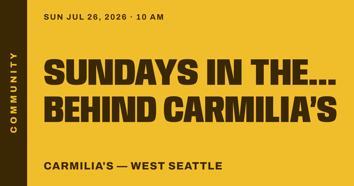 Sundays in the Alley, behind Carmilia’s