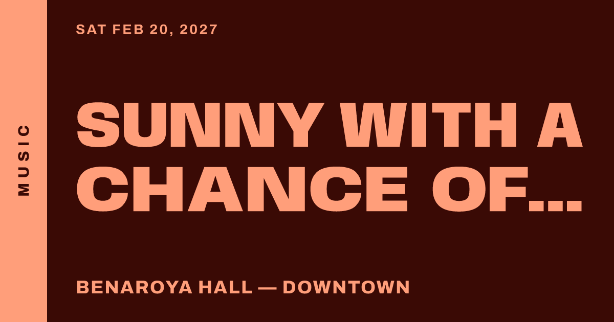 Sunny with a Chance of Symphony