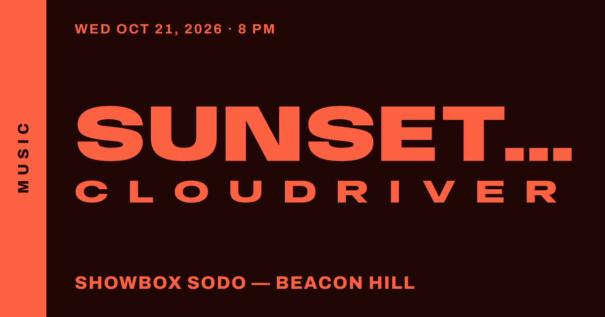 Sunset Rollercoaster with Cloudriver