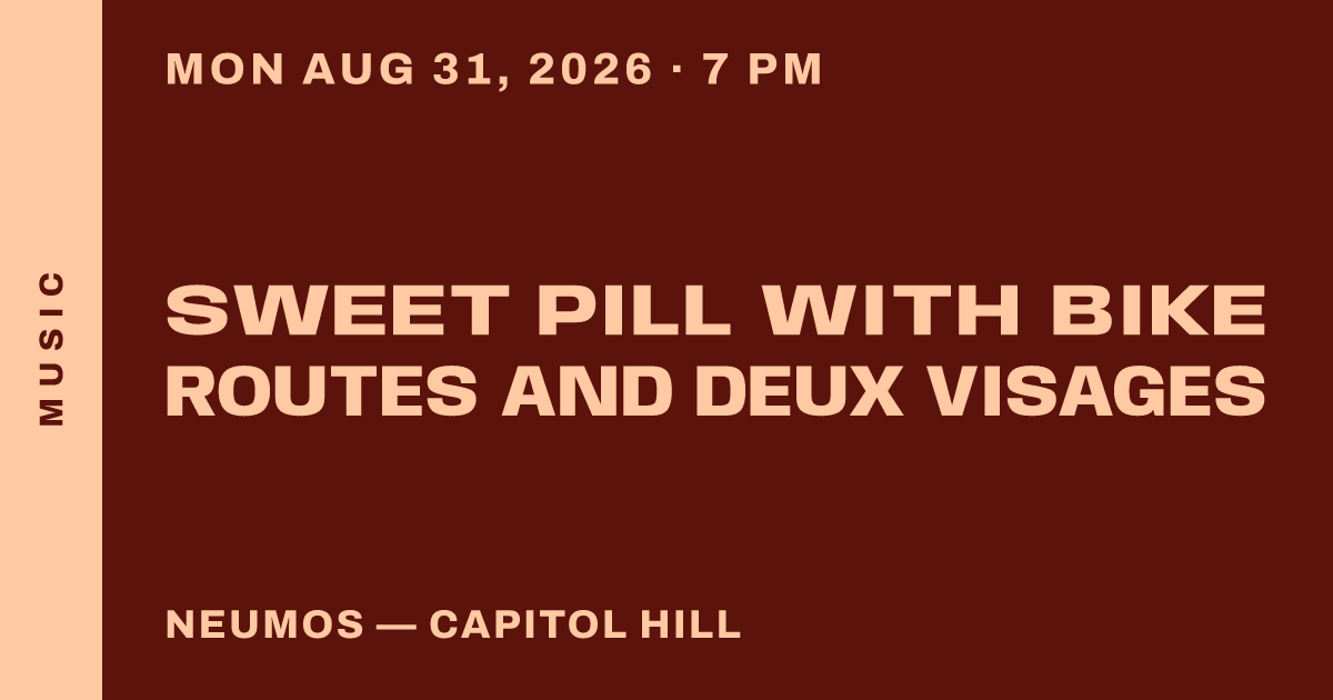 Sweet Pill with Bike Routes and Deux Visages
