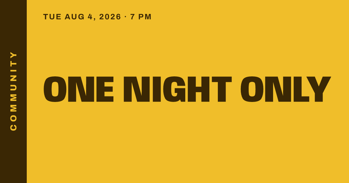 One Night Only
