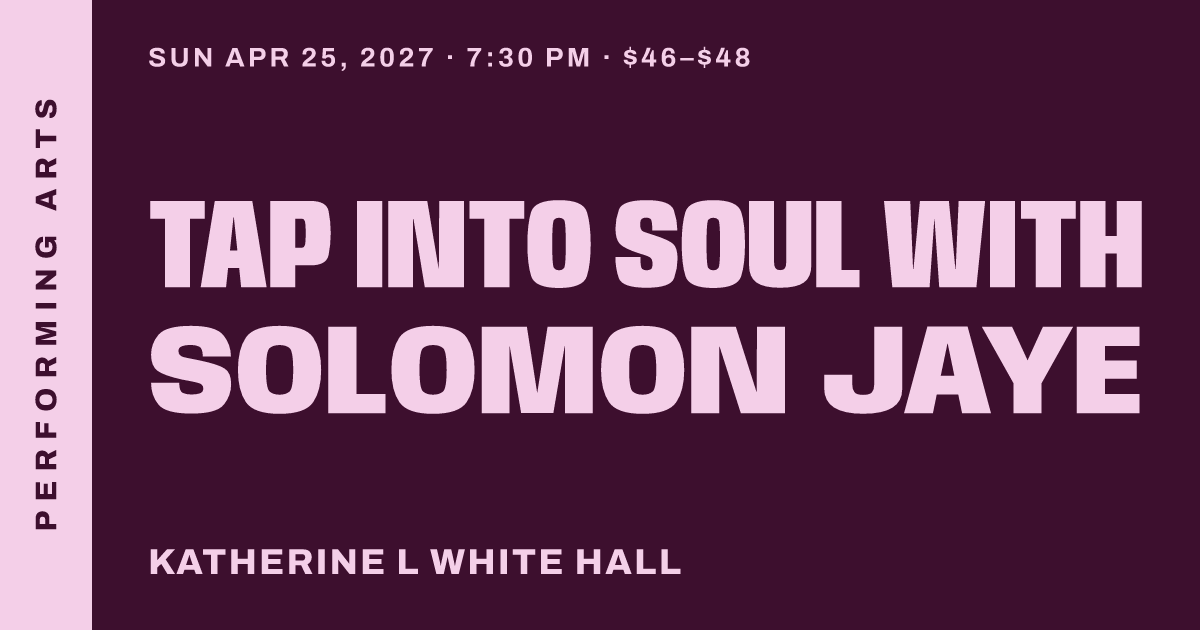 Tap Into Soul with Solomon Jaye