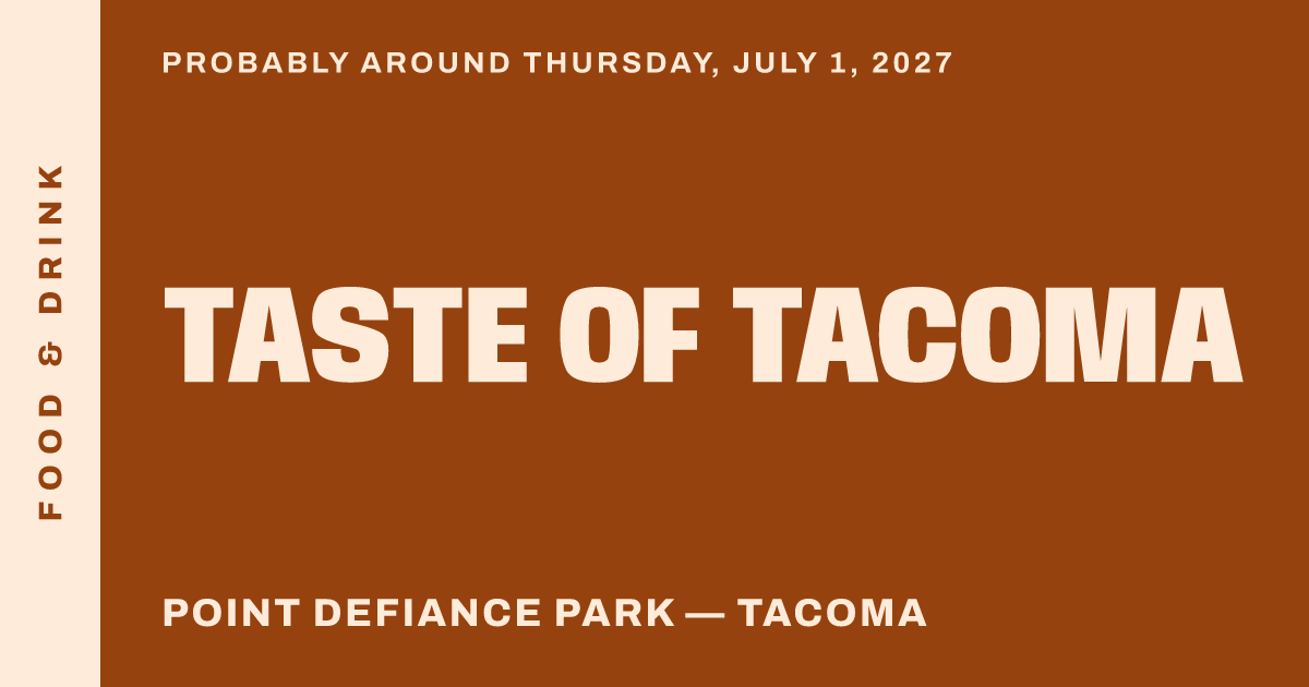 Taste of Tacoma