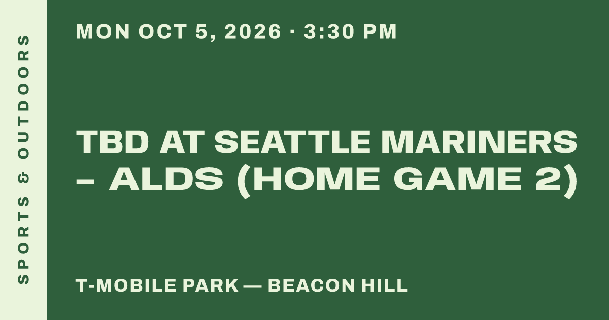 TBD at Seattle Mariners - ALDS (Home Game 2)