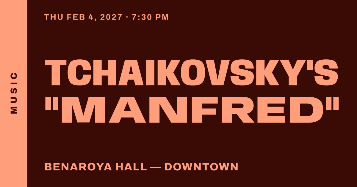 Tchaikovsky's "Manfred"