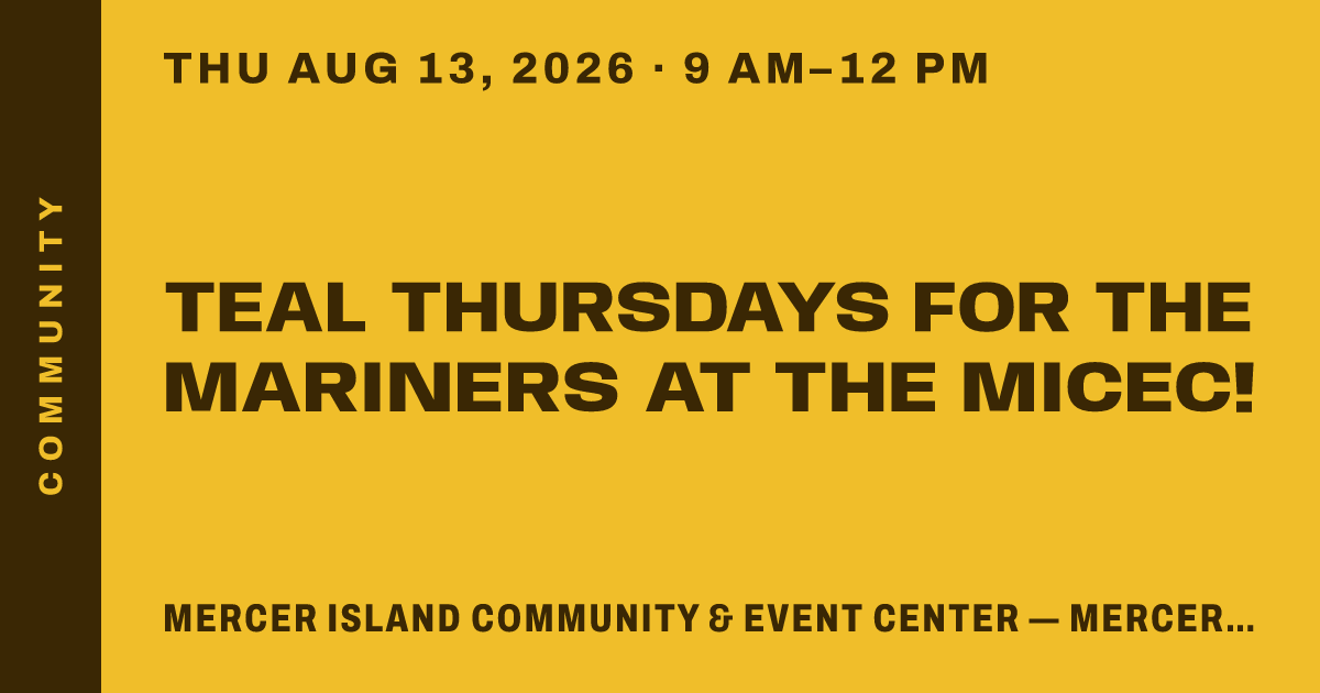 Teal Thursdays for the Mariners at the MICEC!