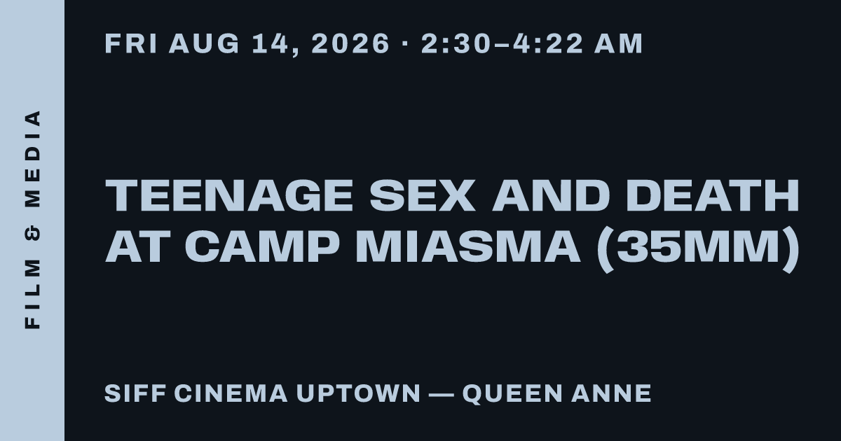 Teenage Sex and Death at Camp Miasma (35mm)