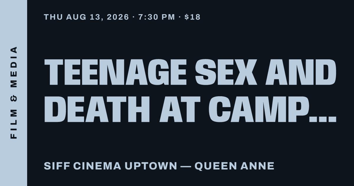 Teenage Sex and Death at Camp Miasma