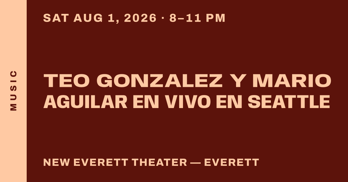 Teo Gonzalez y Mario Aguilar en VIVO en Seattle