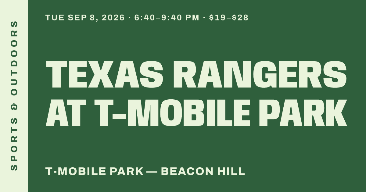 Texas Rangers at T-Mobile Park
