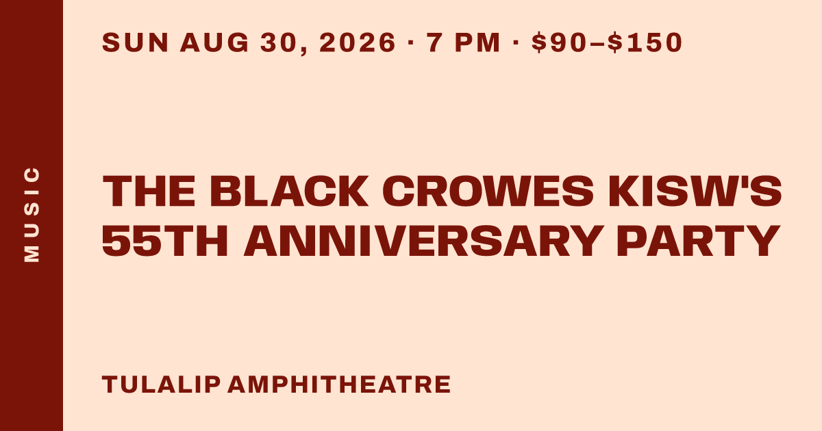 The Black Crowes KISW's 55th Anniversary Party