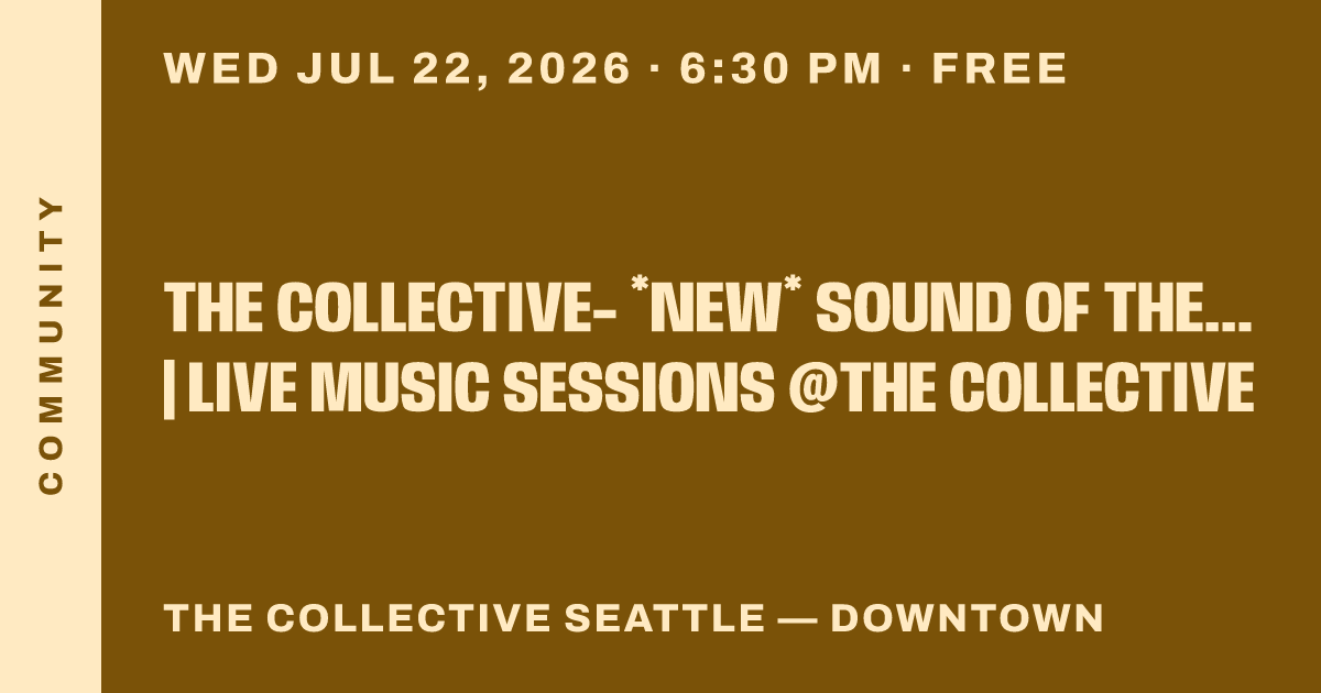 The Collective- *NEW* Sound of the City | Live Music Sessions @The Collective