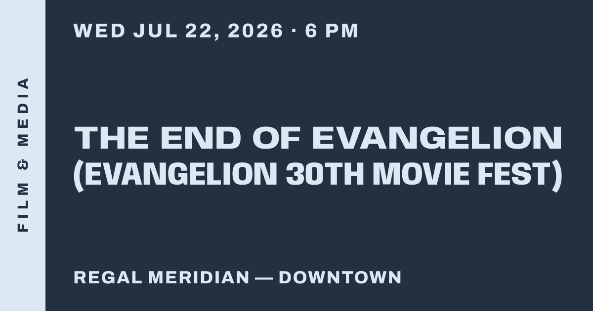 The End Of Evangelion (evangelion 30th Movie Fest)