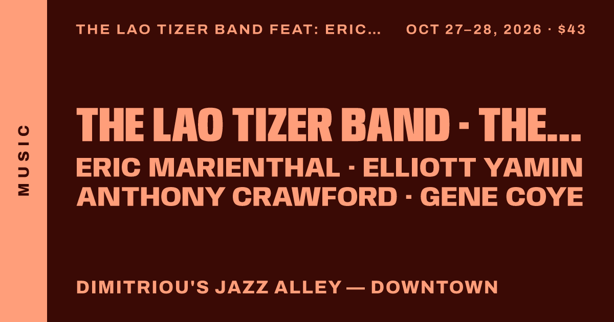 The Lao Tizer Band feat: Eric Marienthal, Elliott Yamin, Anthony Crawford & Gene Coye