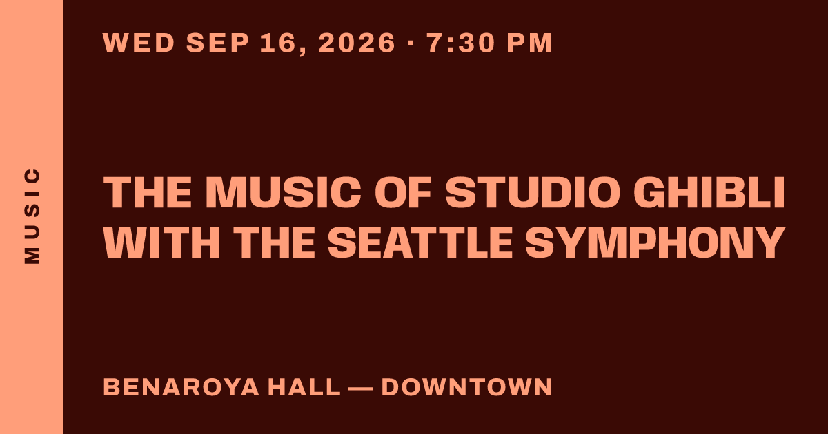 The Music of Studio Ghibli with the Seattle Symphony