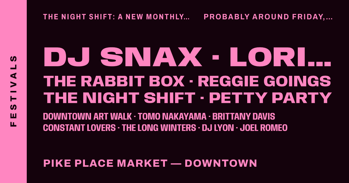 The Night Shift: A New Monthly After-Hours Arts & Music Series