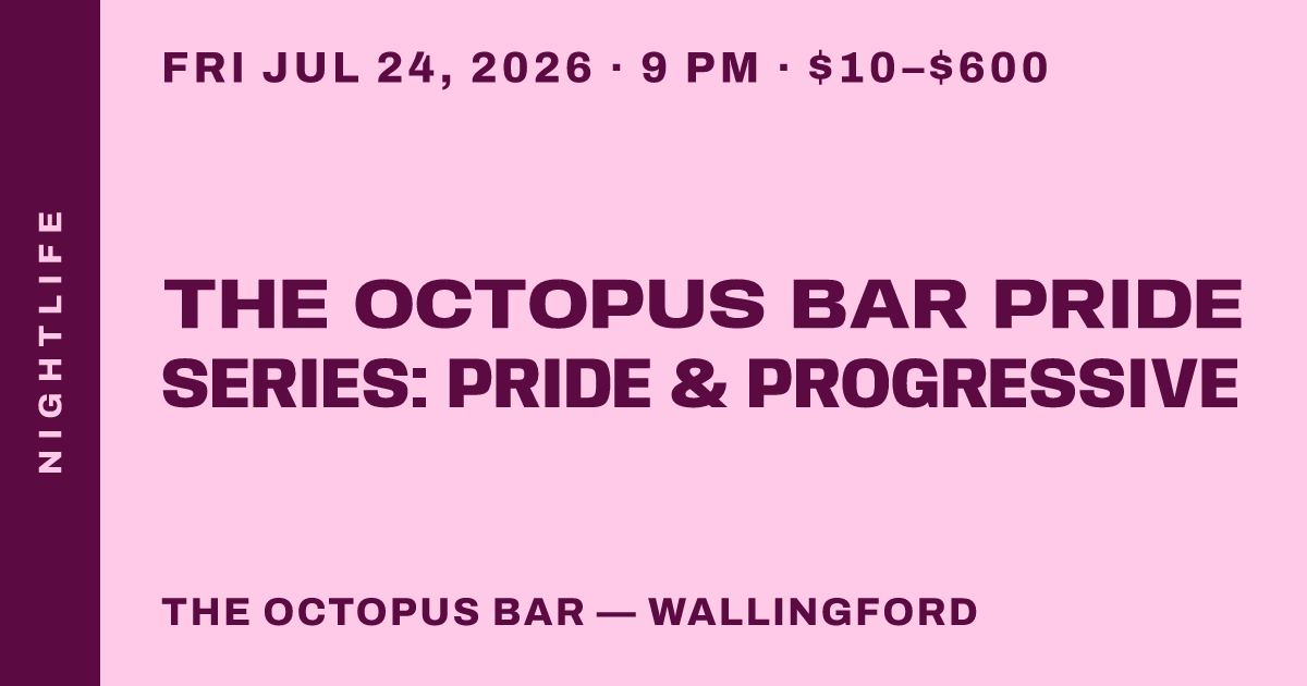 The Octopus Bar Pride Series: Pride & Progressive