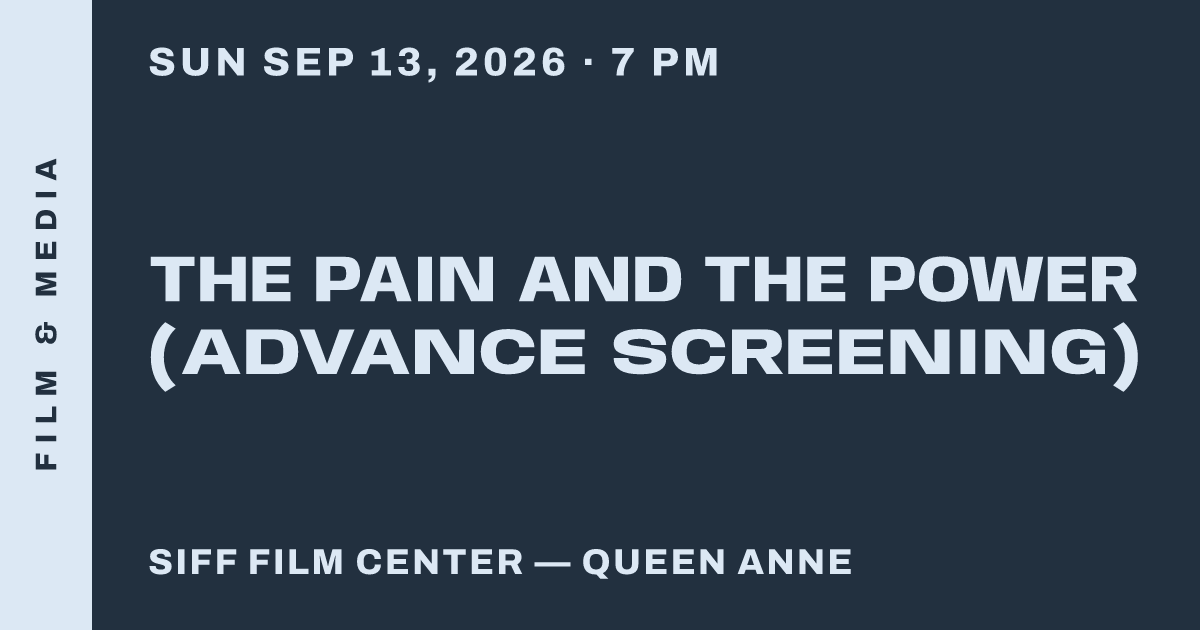 The Pain And The Power (Advance Screening)