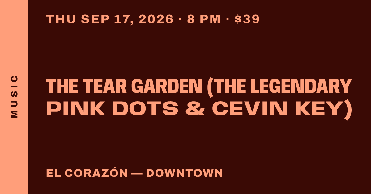 The Tear Garden (The Legendary Pink Dots & cEvin Key)