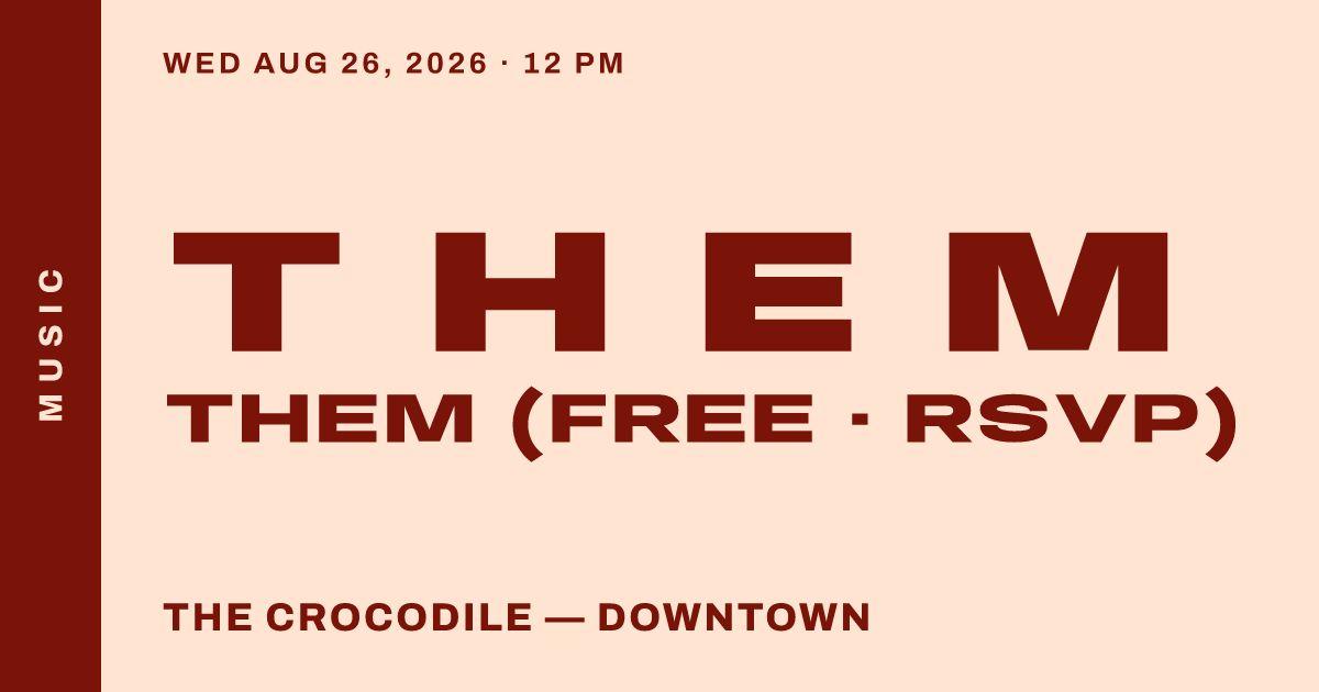 THEM (FREE with RSVP)