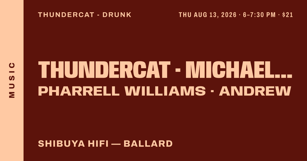 Thundercat - Drunk