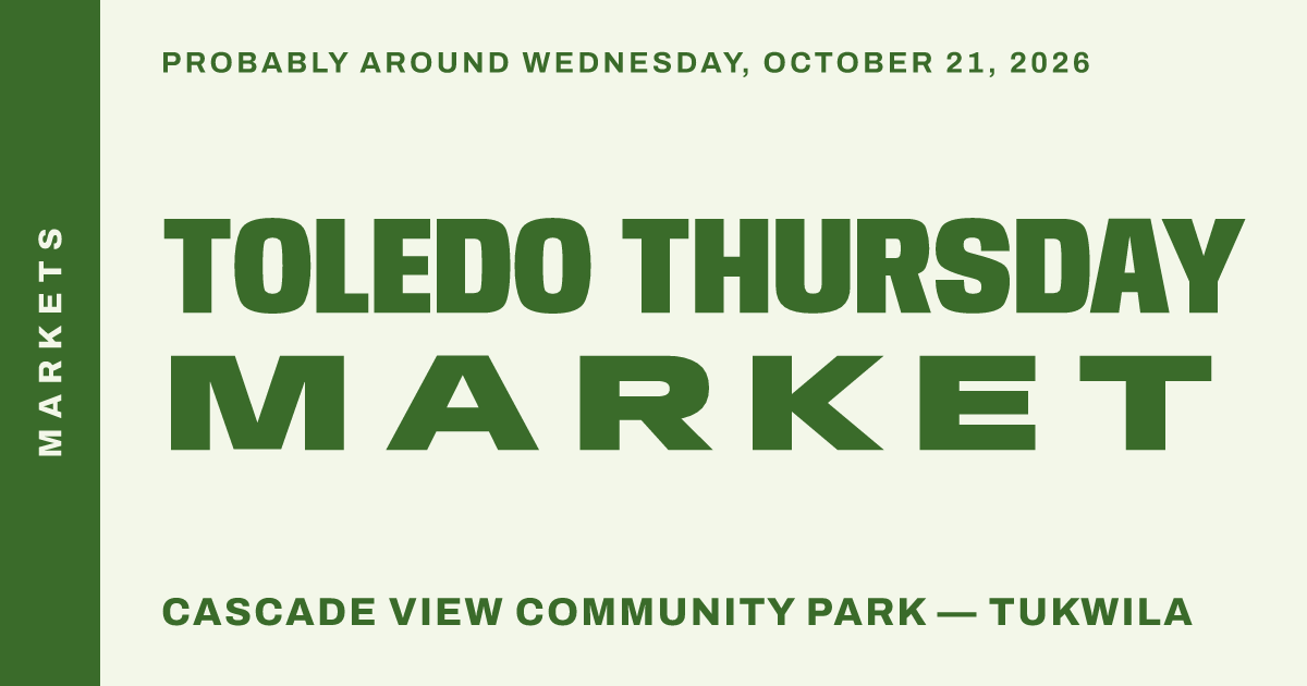 Toledo Thursday Market
